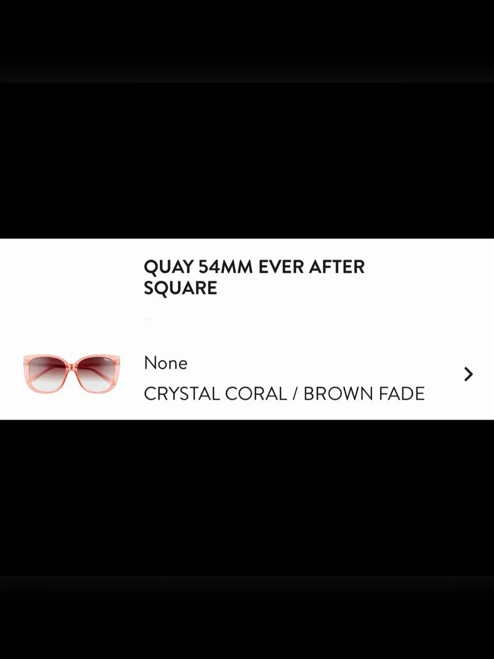 Quay Sunglasses - 54MM Coral Frame with Brown Gradient Fade Lenses